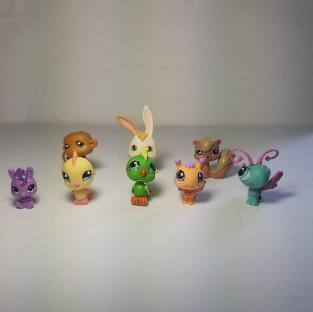 LITTLEST PET SHOP FIGURES LOT of 7.